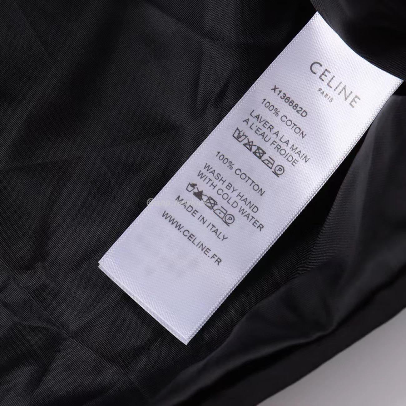 Celine Side Woven Zippered Jacket Black White (11) - newkick.org